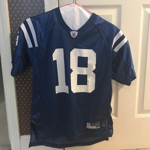 Peyton Manning Reebok Indianapolis Colts jersey.