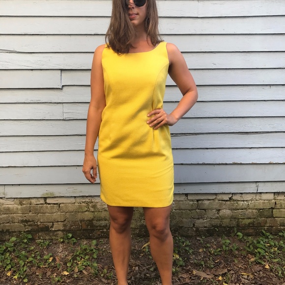 ❌SOLD❌Vintage "Little Yellow Dress"☀️ - Picture 1 of 7