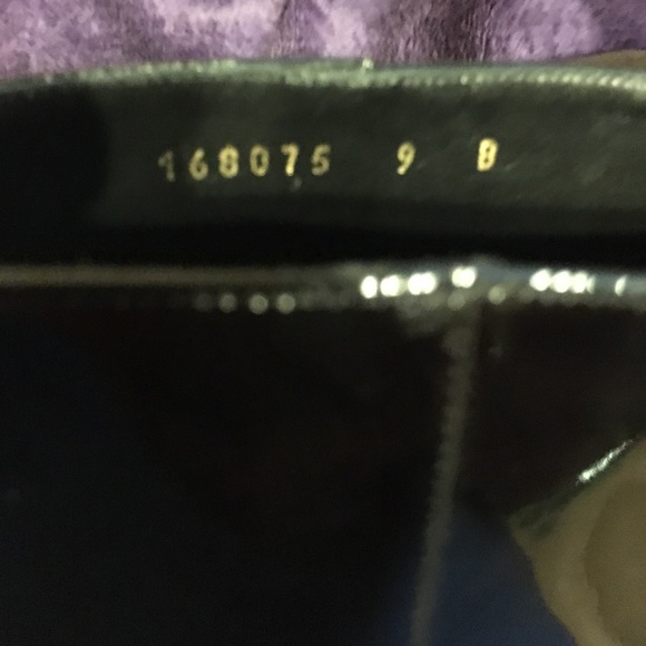 Gucci Black Patent Leather Ankle Boots - Picture 3 of 8