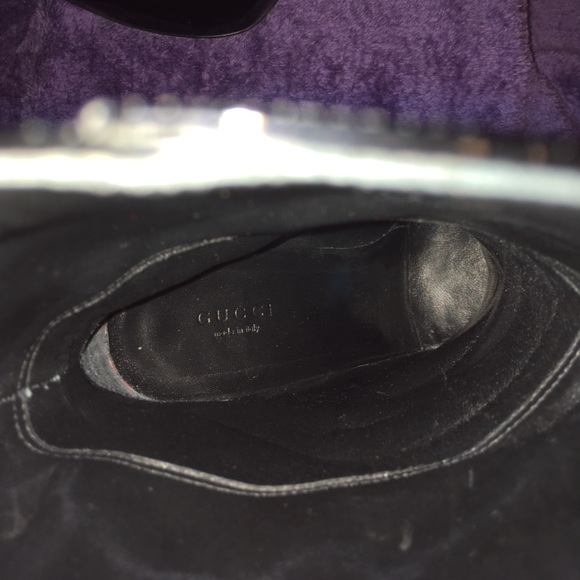 Gucci Black Patent Leather Ankle Boots - Picture 4 of 8