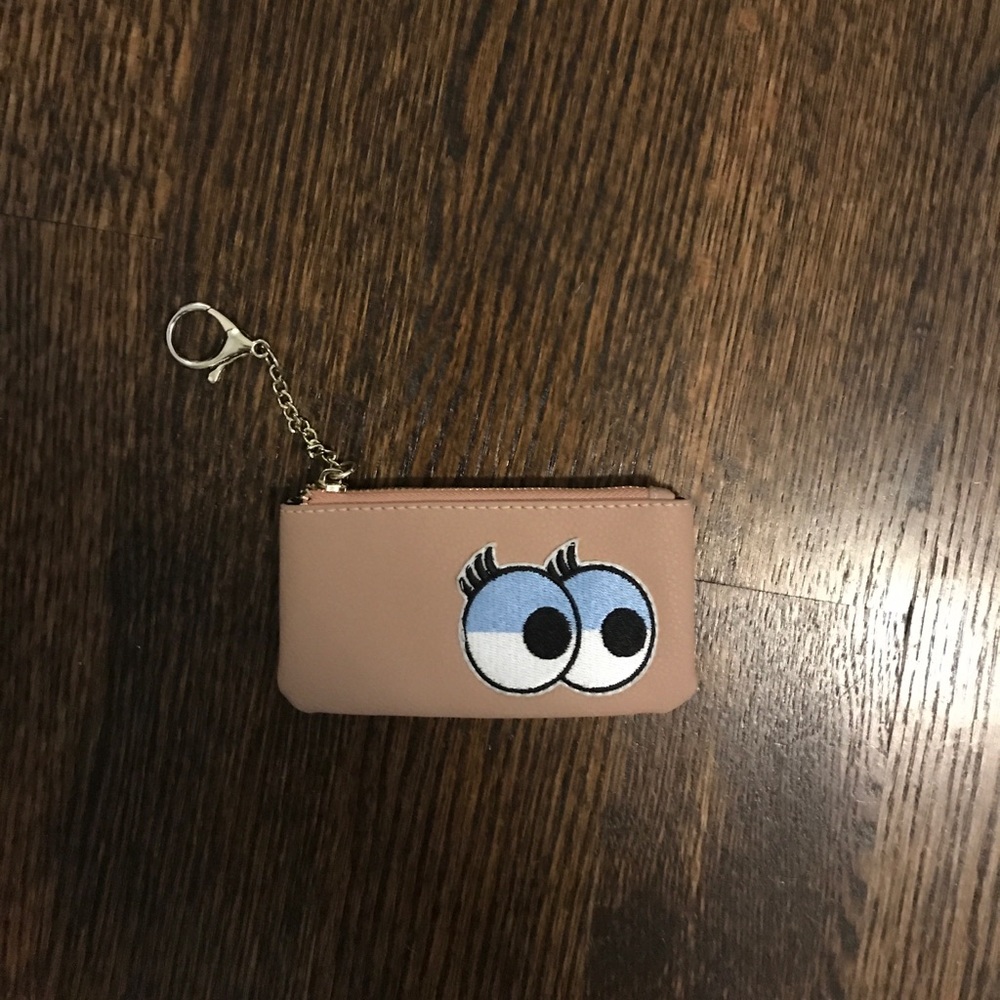 Saks Fifth Avenue Patch coin purse