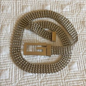 Guess Brand Metal Belt