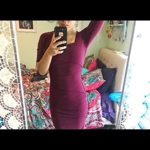 White House black market instantly slimming dress