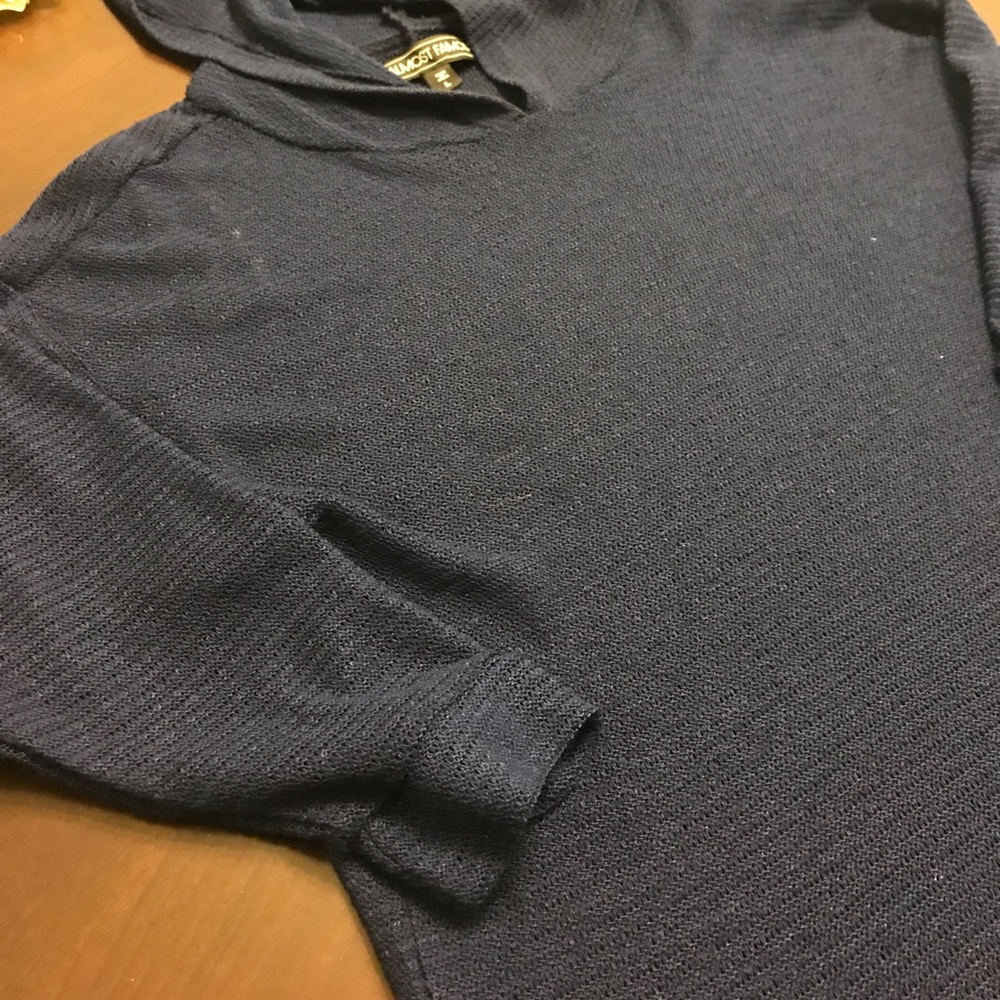 Blue lightweight hoodie - Picture 4 of 5
