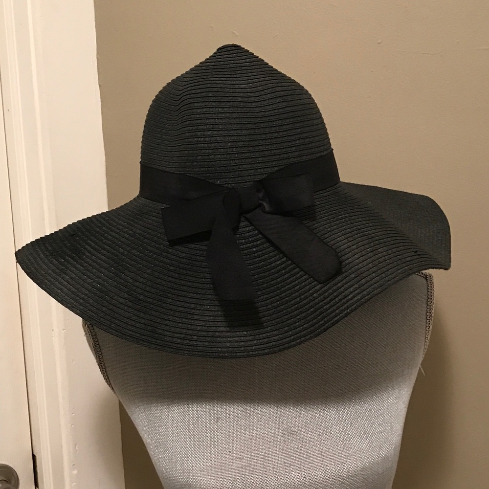 Big Black Floppy Hat