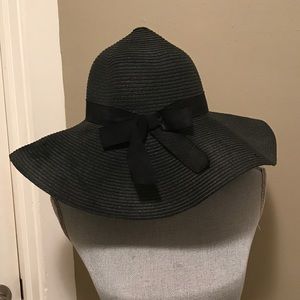 Big Black Floppy Hat