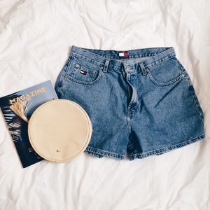 Tommy Hilfiger High Waist Denim Shorts