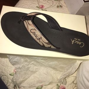 New coach sandals