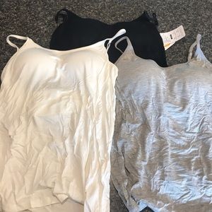 3 built in bra tank tops