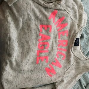 American eagle fleece top