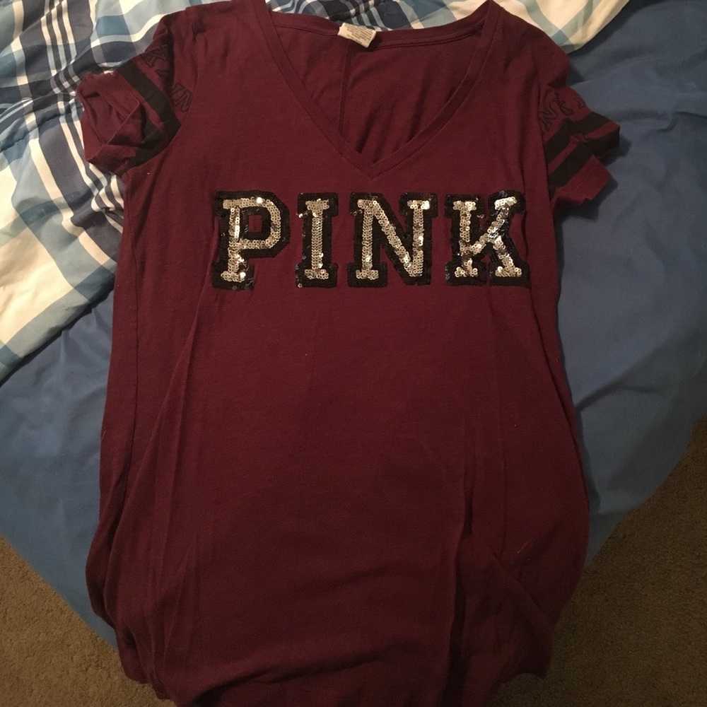 Victoria's Secret sequin t-shirt
