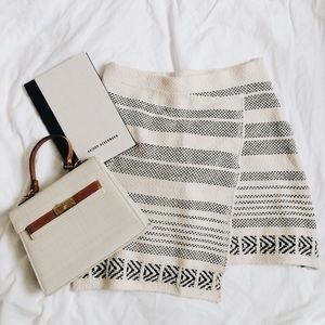 SALE 🚩 Zara Knitwear Pattern Skirt