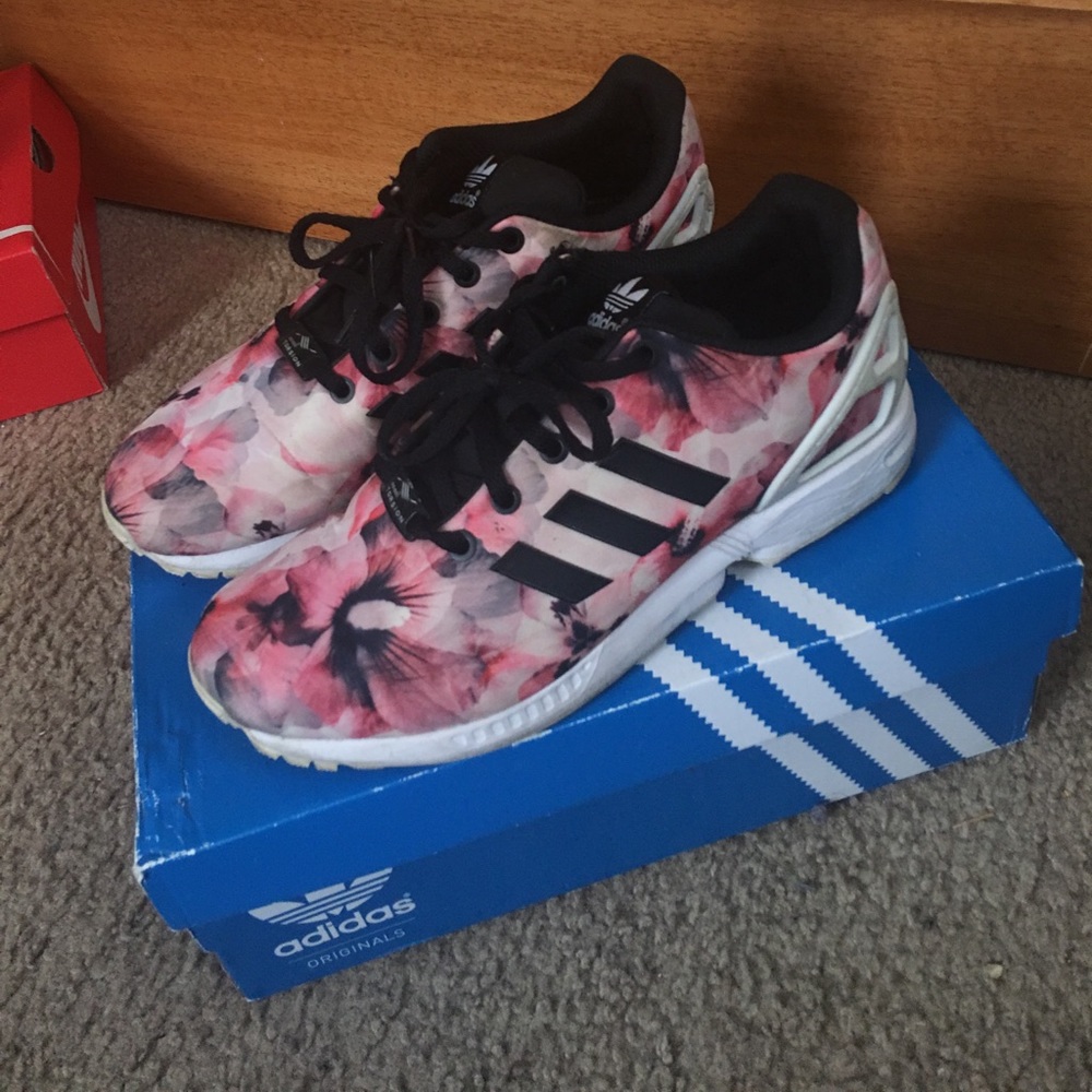 Pink Adidas ZX Flux!