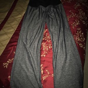Grey/Black Boot Cut Lululemon Pants