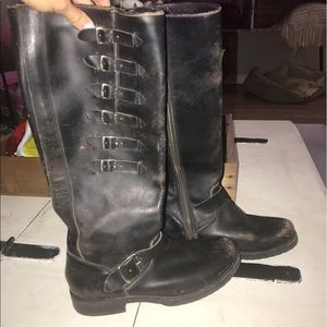 Frye Veronica Buckled tall