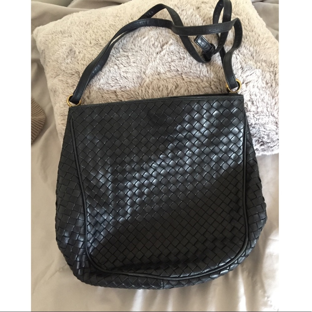 Vintage Intrecciato Leather handbag