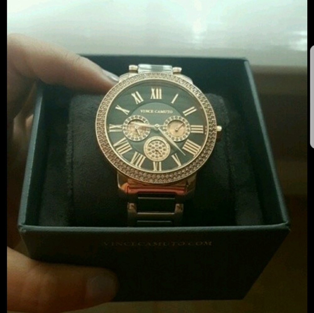 Rose Gold Vince Camuto Watch