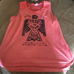 Salmon tank top xl
