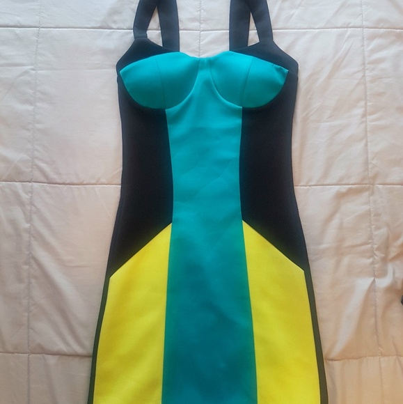 Wishes Wishes Wishes Dresses & Skirts - 🔴SOLD🔴 Bodycon Color Block Dress