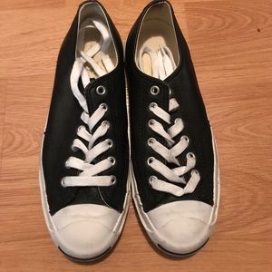 Leather Converse