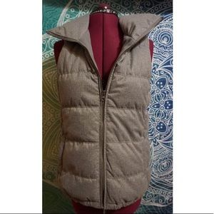 Grey Old Navy Puff Vest
