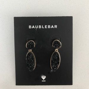 Bauble Bar Druzy earrings