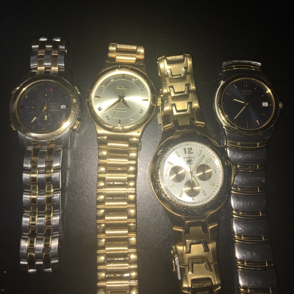 Citizen, Fossil, Elgin Men's Watch Collection