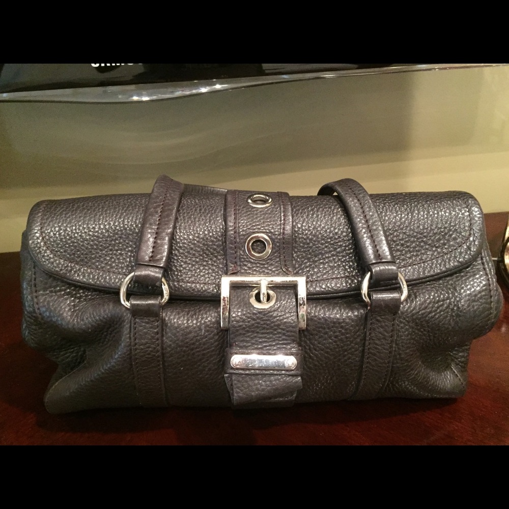 Prada Shoulder Bag Chocolate Brown