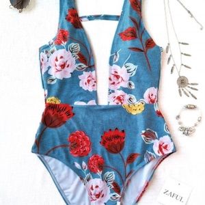 One piece bathing suit