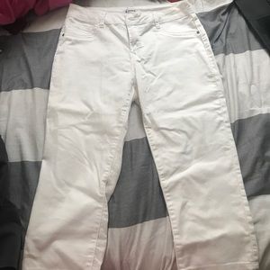 D Jeans White Capris Size 10