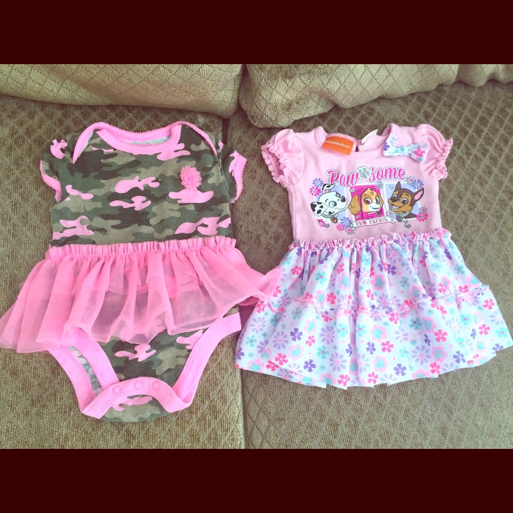 Two tutu onesie