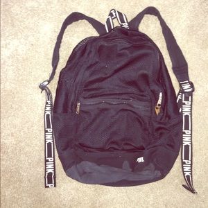 Mesh PINK Backpack