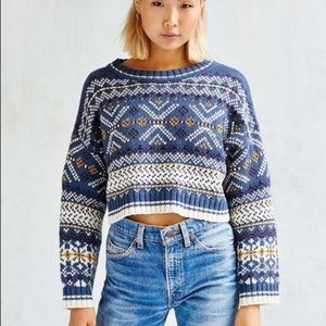 UO Cropped Sweater