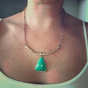 Turquoise pendant necklace
