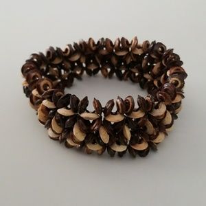 Authentic Coconut Bead Bracelet