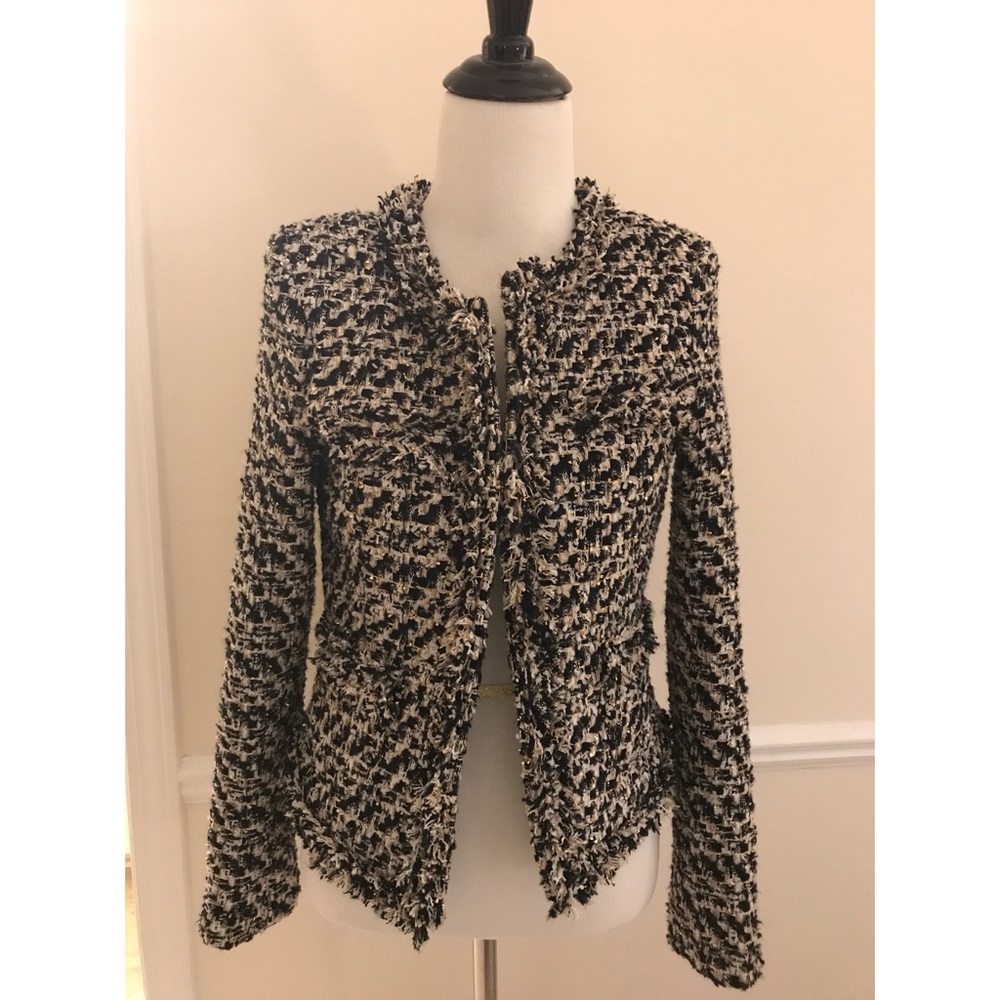 Fringe Tweed "Coco" Jacket