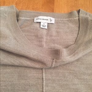 Susan Graver Plush Knit Sweater Sz S