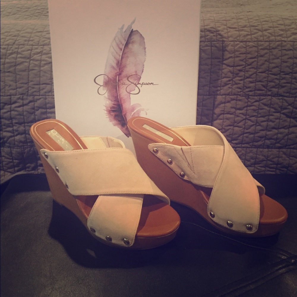 Jessica Simpson Wedge Sandals size 7