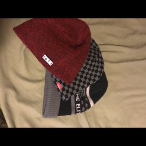 Beanie bundle deal! Neff and vans beanies!