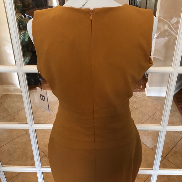 LAST ONE‼️- Ivanka Trump Mustard Midi- 5🌟 Rating - Picture 6 of 7