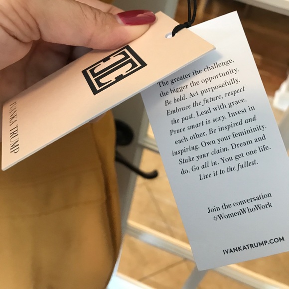 LAST ONE‼️- Ivanka Trump Mustard Midi- 5🌟 Rating - Picture 7 of 7