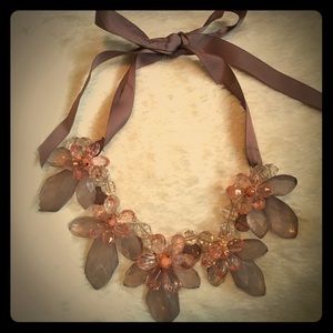 Purple and pink statement necklace Purple and pink statement necklace