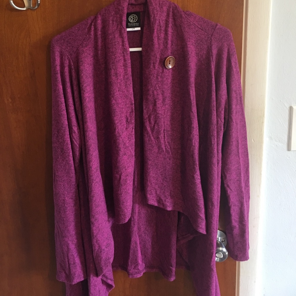 Wrap around sweater