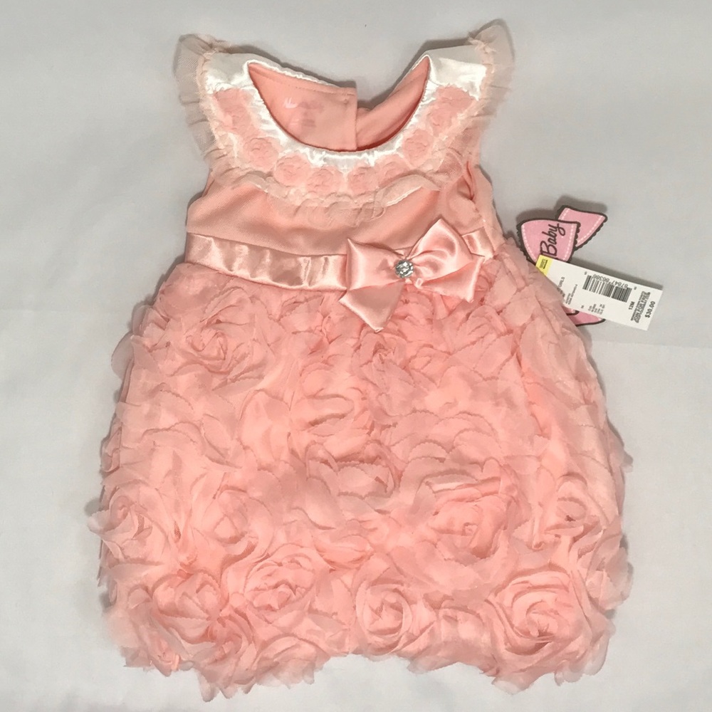 Nanette Baby Formal Romper Size 12 month