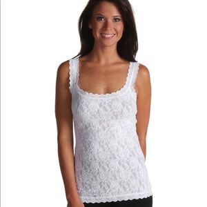 Hanky Panky white lace tank