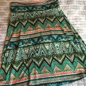 Like New condition Lularoe Azure Skirt