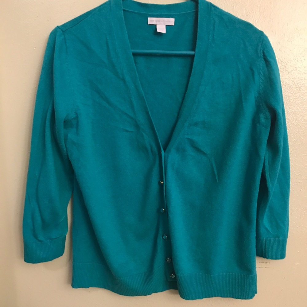 Teal New York & Company Cardigan LP