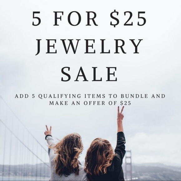 5 for $25 Moon Pendant Necklace - Picture 2 of 4