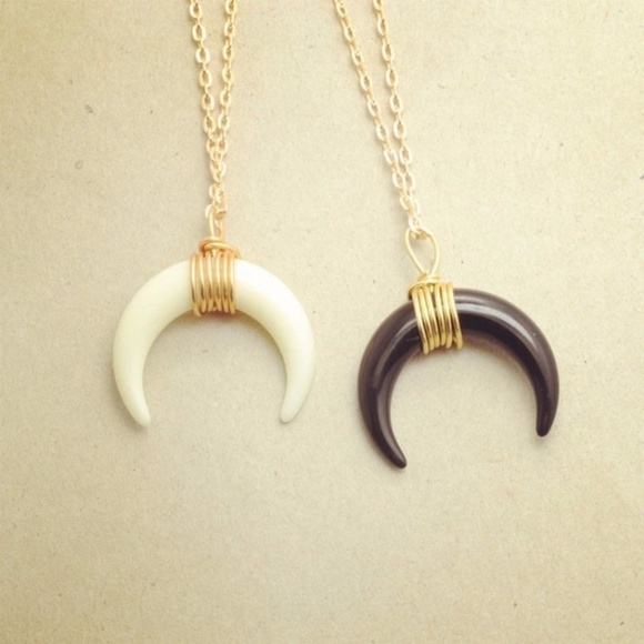 5 for $25 Moon Pendant Necklace - Picture 3 of 4