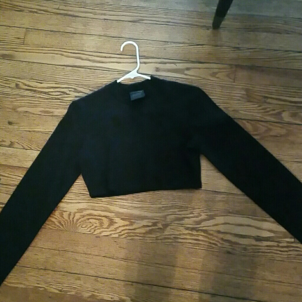 Fenty by Rihanna black crop top